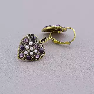 Сережки на англійській застібці Fashion Майорка