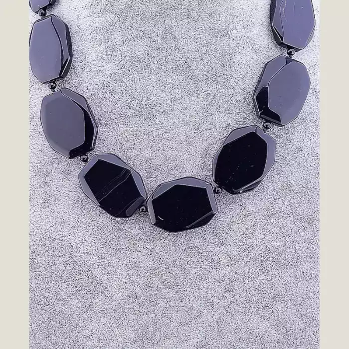 🏷️️ Намисто Агат 45 см ss_74040