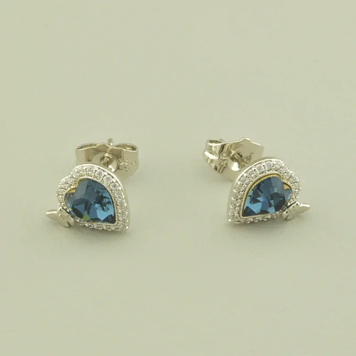 Сережки 'XUPING' Swarovski (родій) ss_100984 ss_100984