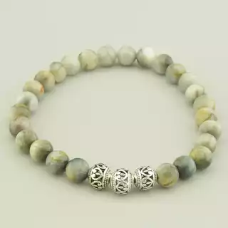 Браслет резинка Орлинне око 22 см.