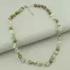 🏷️️ Намисто Яшма, Жадеїт, Чеський кришталь 48 см. F-94494