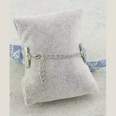 🏷️️ Браслет з карабіном Flora Secret бавовна 17 см F-41815