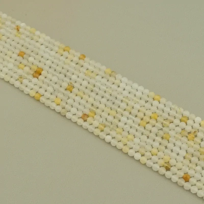 Нитка Кварц 39 см. 4,5мм. (без застібки)