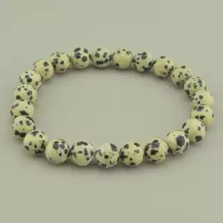 Браслет резинка Яшма 18 см.