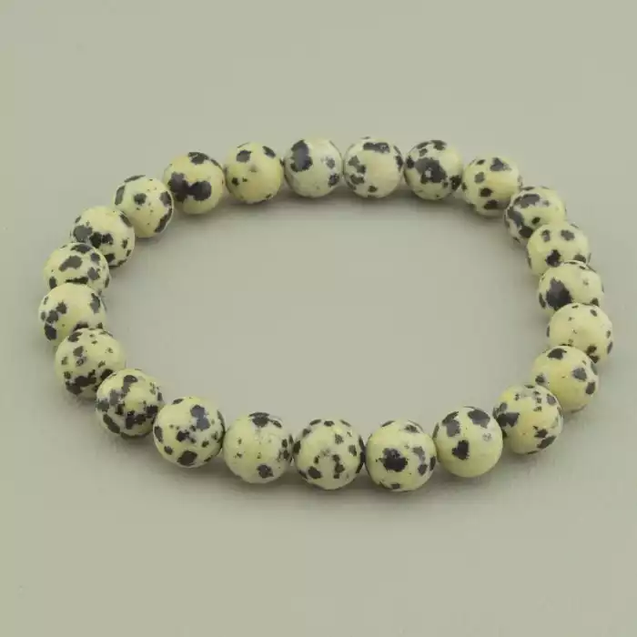 🏷️️ Браслет резинка Яшма 18 см. ss_97519