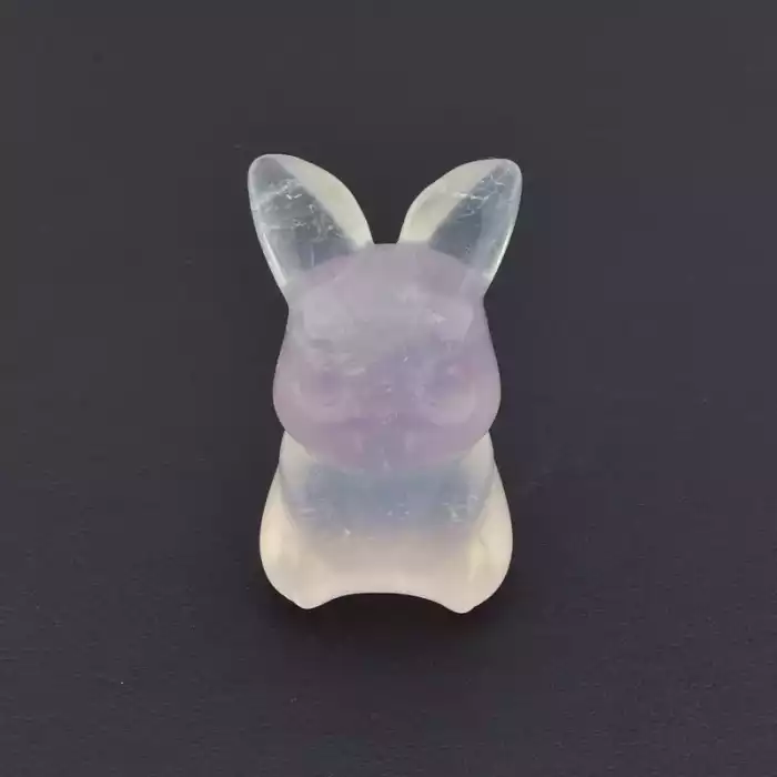 🏷️️ Мінерал флюорит Пікачу (40х20 мм, фіолетовий, лавандовий) ss_105296