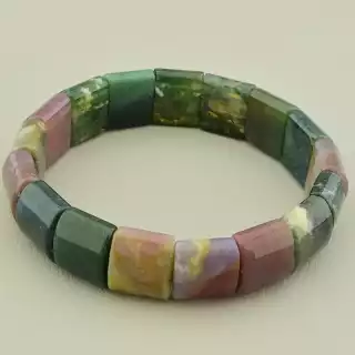 Браслет на резинці Яшма 19 см