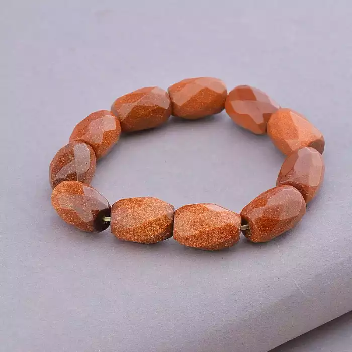 🏷️️ Намисто+Браслет Золотий Пісок 46 см ss_106210