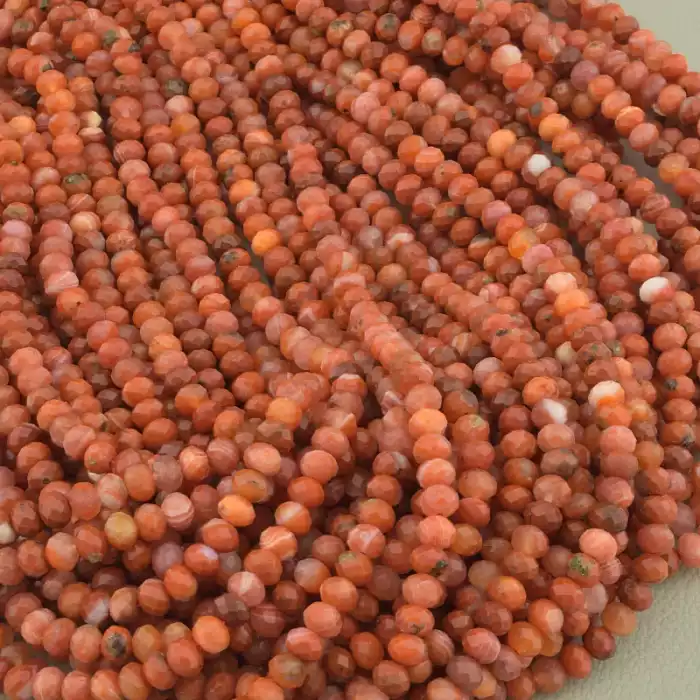 🏷️️ Нитка Сердолік 39 см. (без застібки) ss_99513