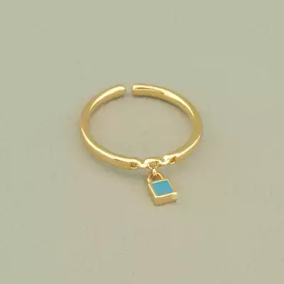 🏷️️ Каблучка Xuping Емаль (позолота 18к, розмір регулюється) F-99613