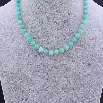 🏷️️ Намисто Амазонит 45 см F-82705