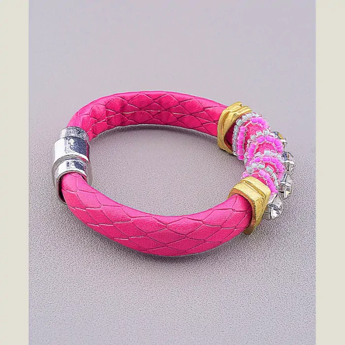 🏷️️ Браслет з магнітною застібкою Сrystal 17 см ss_13661