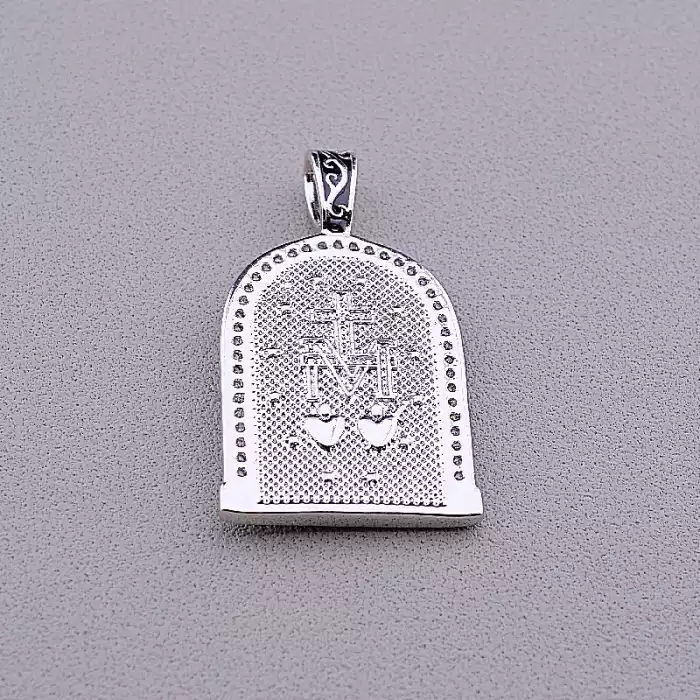 🏷️️ Ладанка Свята Ольга Xuping Фіаніт (родій) ss_83025