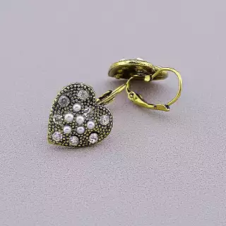 Сережки на англійській застібці Fashion Майорка