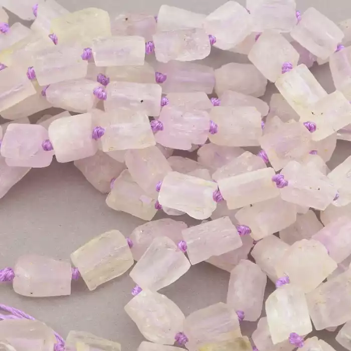 🏷️️ Нитка Кунцит 42 см (без замка) ss_83481