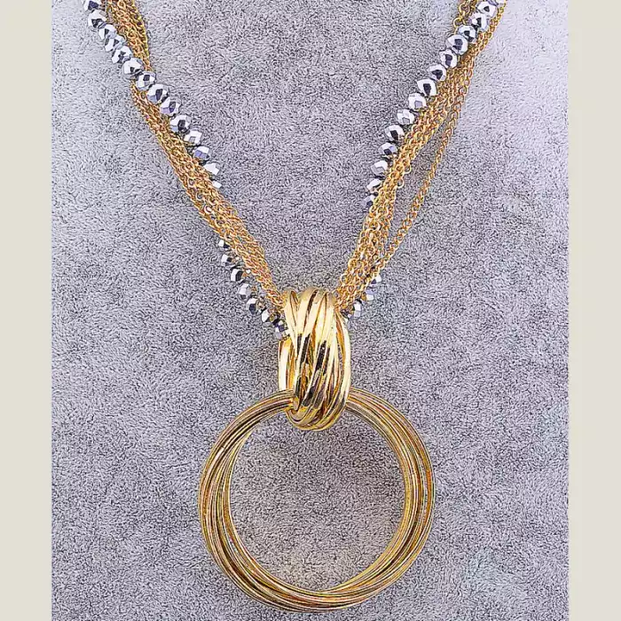 🏷️️ Підвіска Чеський кришталь 48 см ss_14442