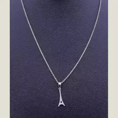 🏷️️ Підвіска Ейфелева вежа Stainless Steel 45 см F-74369