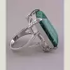 🏷️️ Перстень Малахіт Pataya F-90639