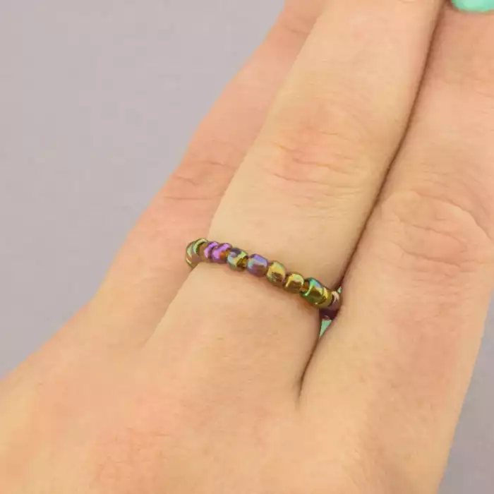 🏷️️ Каблучка Бісер ss_84817