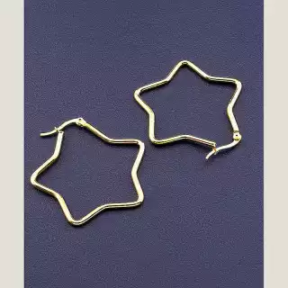 Сережки з французьким замком FJ 40х40 мм