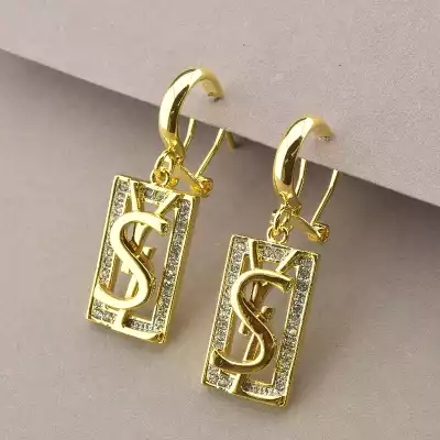 🏷️️ Підвіска + Сережки Фіаніт 46 см. (позолота 14k (лимонна)) F-94044