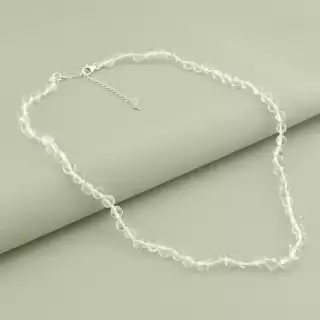 Намисто Гірський кришталь Срібло (925) 42 см.