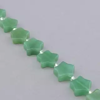 Намистини Нефрит 39 см. на нитці (натуральне каміння, без застібки)