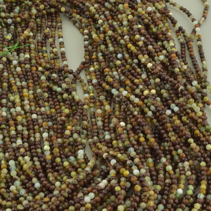 🏷️️ Нитка Хрізокола 39 см. 2,5мм. (без застібки) ss_102912