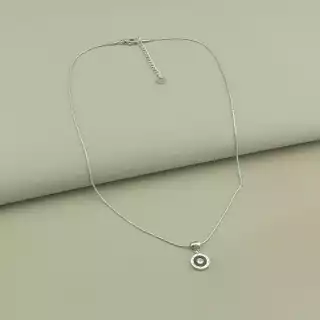 Підвіска Xuping Фіаніт 45 см (родій)