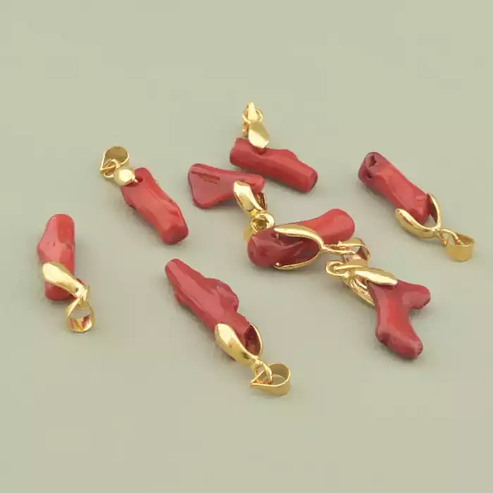 🏷️️ Кулон Корал 20х6 мм. ss_97209