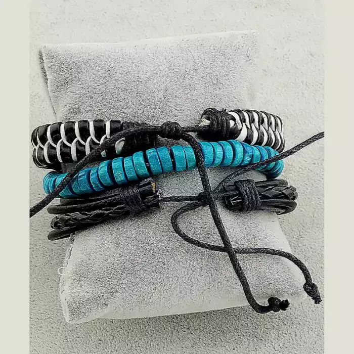 Браслет екошкіра 17 см