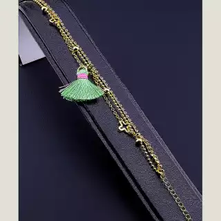 Браслет з карабіном ShangMei 17 см