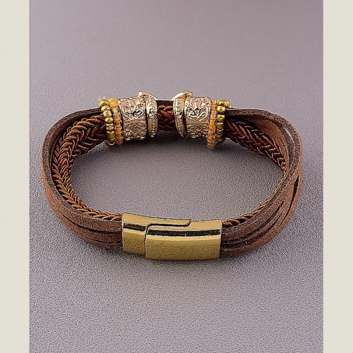 🏷️️ Браслет з магнітною застібкою Сrystal 17 см ss_10033