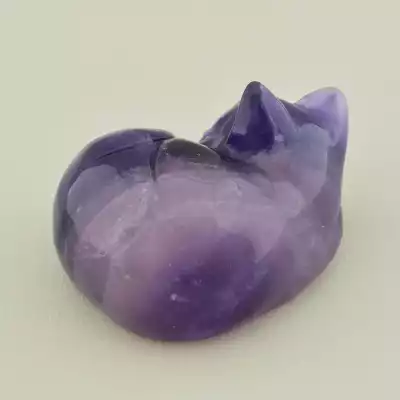 🏷️️ Мінерал флюорит кіт (55х50 мм, фіолетовий, зелений) F-105401