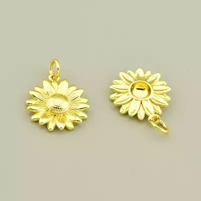 Кулон 17х15мм. (позолота 18к лимонна)