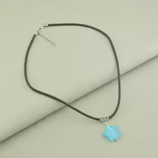 Підвіска зірка Котяче око 45 см.