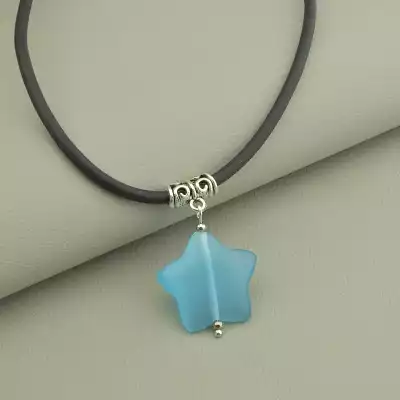 🏷️️ Підвіска зірка Котяче око 45 см. F-98805