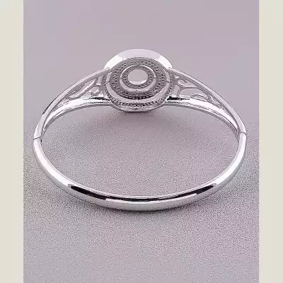 🏷️️ Браслет шарнірний Xuping Фіаніт (родій) F-48839