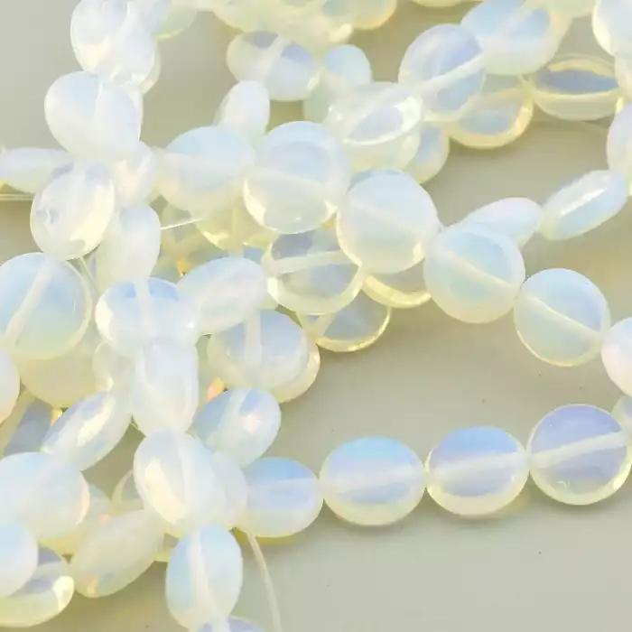 🏷️️ Нитка Місячний камінь 40 см (без замка) ss_72359