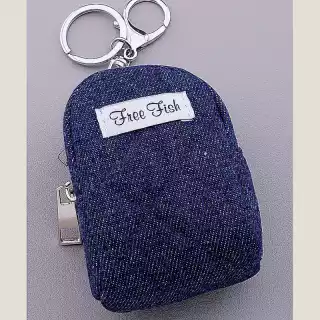 Брелок Сумочка тканина