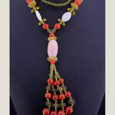 🏷️️ Намисто Сердолік 70 см F-15105