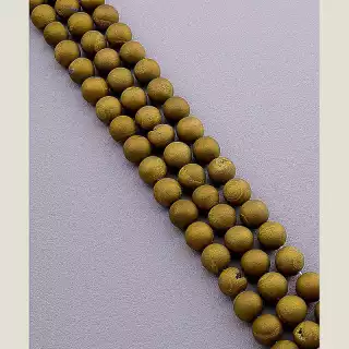 Намистини Агат (імітація) 40 см 12 мм (без застібки) на нитці