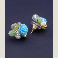 Сережки Hand Made полімерна глина