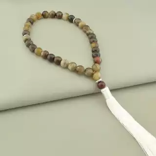 Чотки з натурального каменю Агат