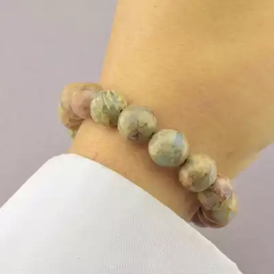 🏷️️ Браслет резинка Яшма 18 см F-66193