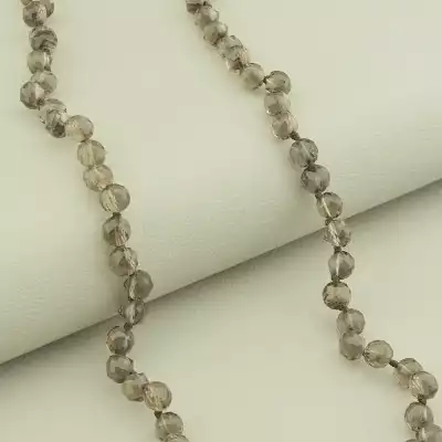 🏷️️ Намисто Раухтопаз (cрібло 925 проба) 42 см. F-101890