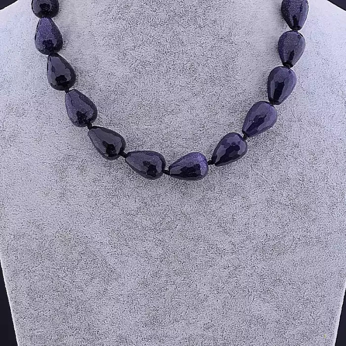 🏷️️ Намисто Каїрська ніч 48 см ss_77508