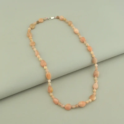 Намисто Сонячний камінь 45 см