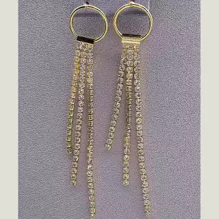 Сережки пусети FJ Сrystal