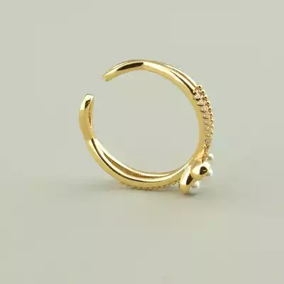 🏷️️ Каблучка Xuping Фіаніт (позолота 18к) F-95849